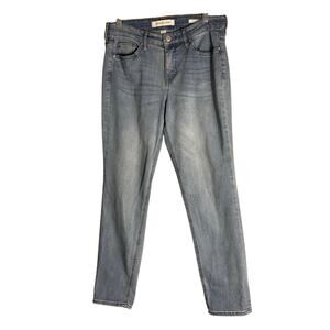 Vintage American Weekend Crop Jeans in Light Acid Wash. Size 8/29"